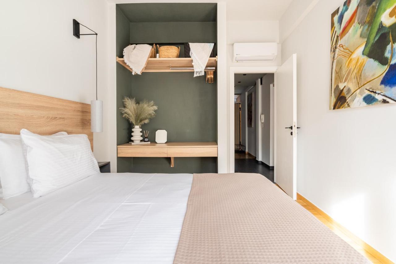 Athena Blue Lux Apartments 2Br 2Ba With City Skyline View, Near Kolonaki Exterior foto