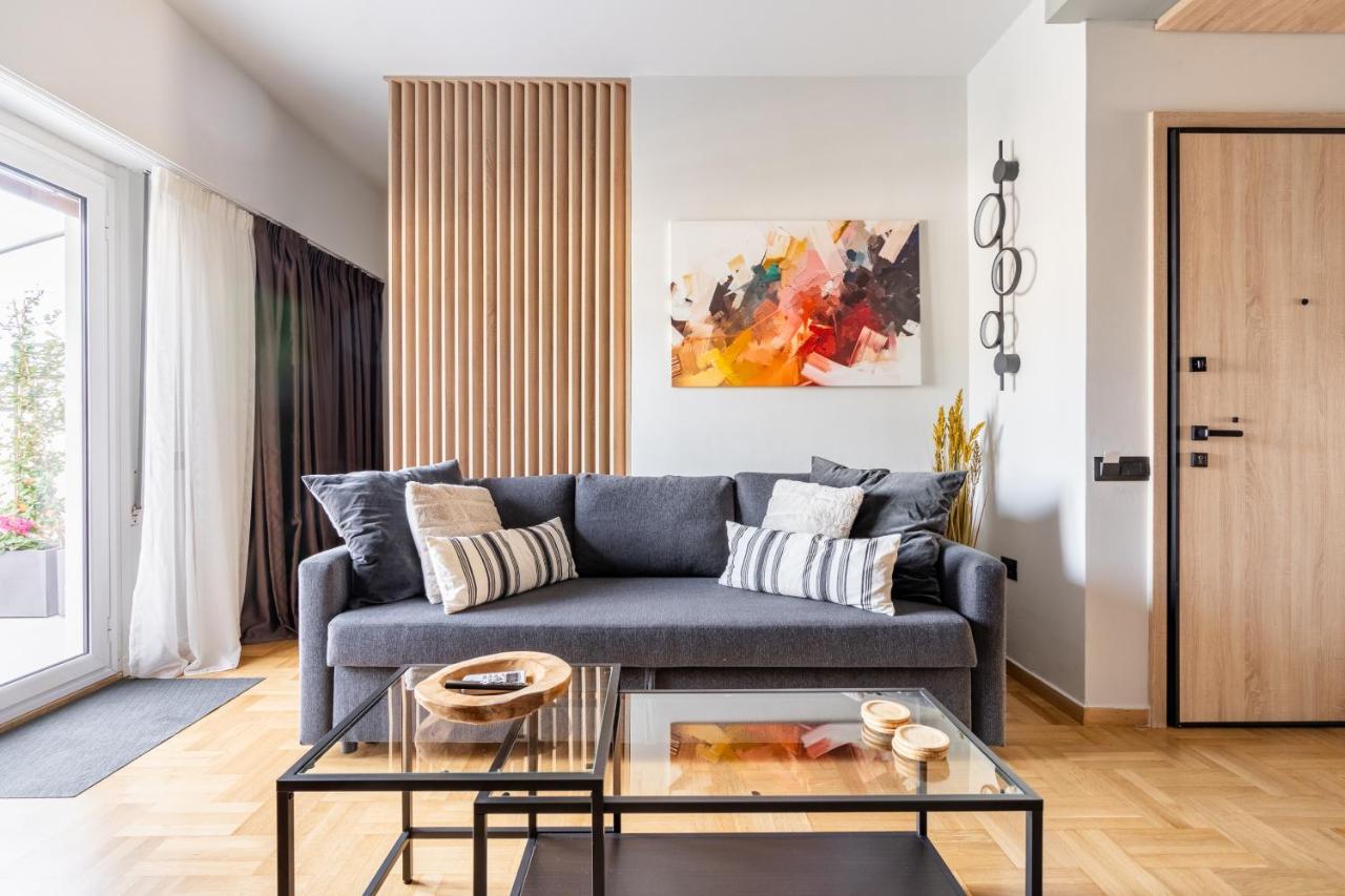 Athena Blue Lux Apartments 2Br 2Ba With City Skyline View, Near Kolonaki Exterior foto