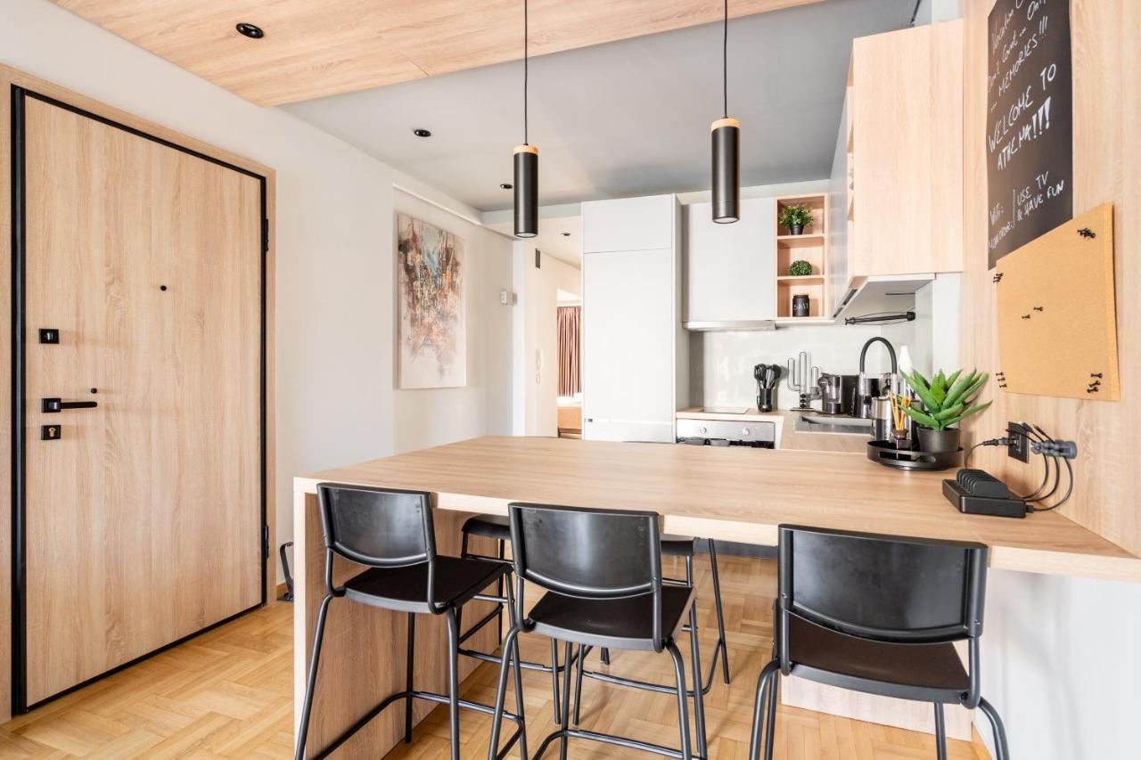 Athena Blue Lux Apartments 2Br 2Ba With City Skyline View, Near Kolonaki Exterior foto