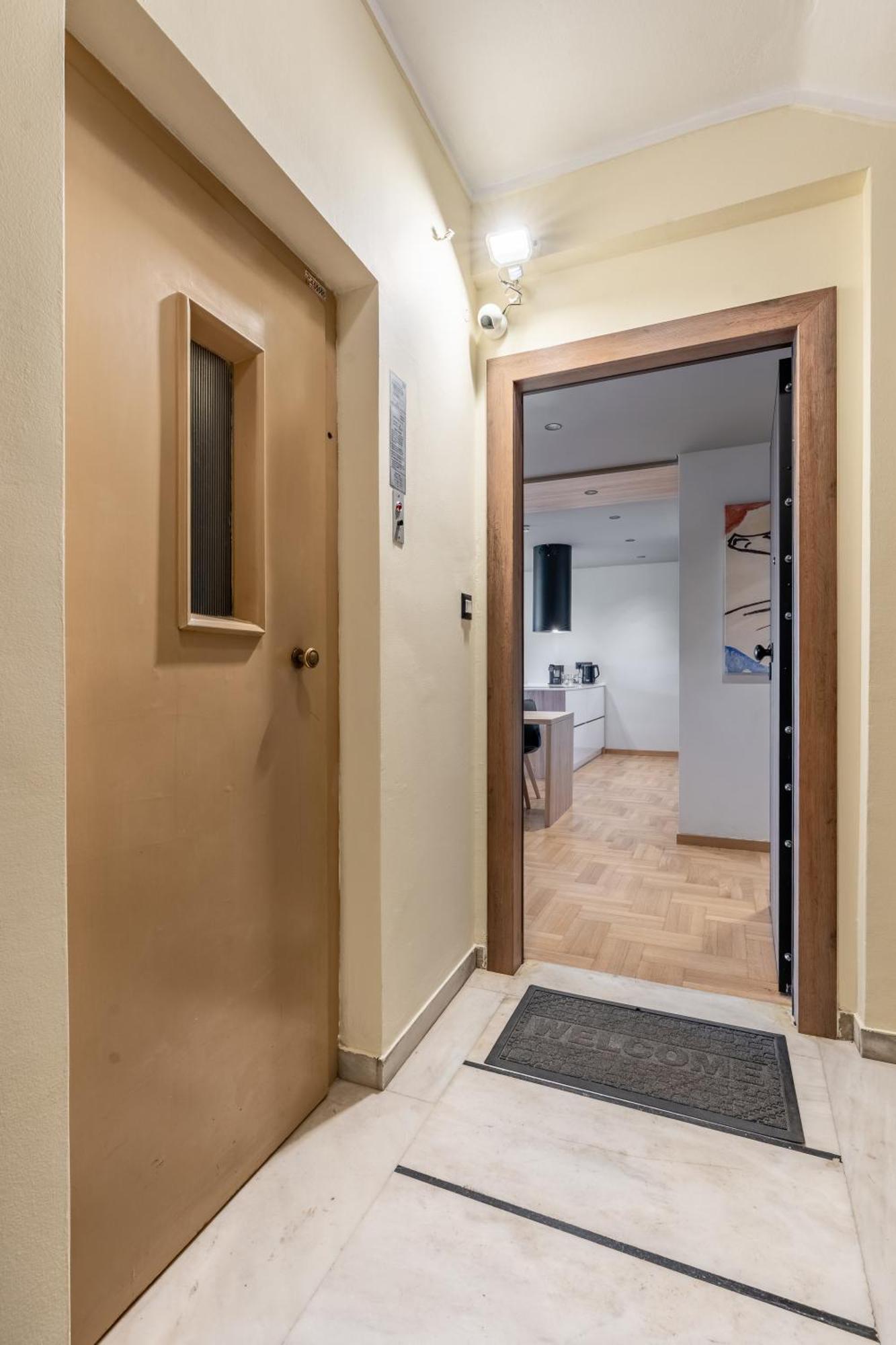 Athena Blue Lux Apartments 2Br 2Ba With City Skyline View, Near Kolonaki Exterior foto