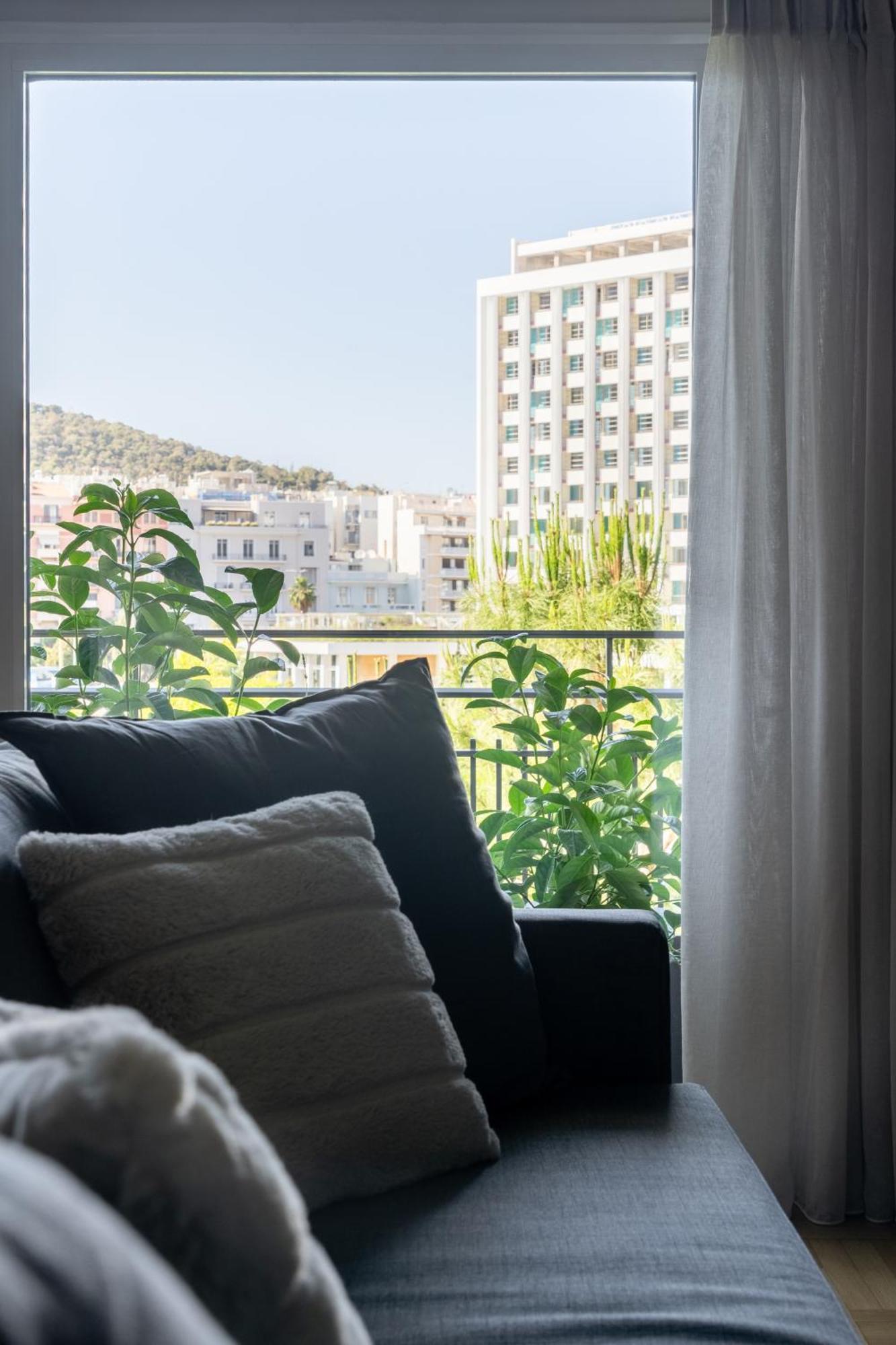 Athena Blue Lux Apartments 2Br 2Ba With City Skyline View, Near Kolonaki Exterior foto