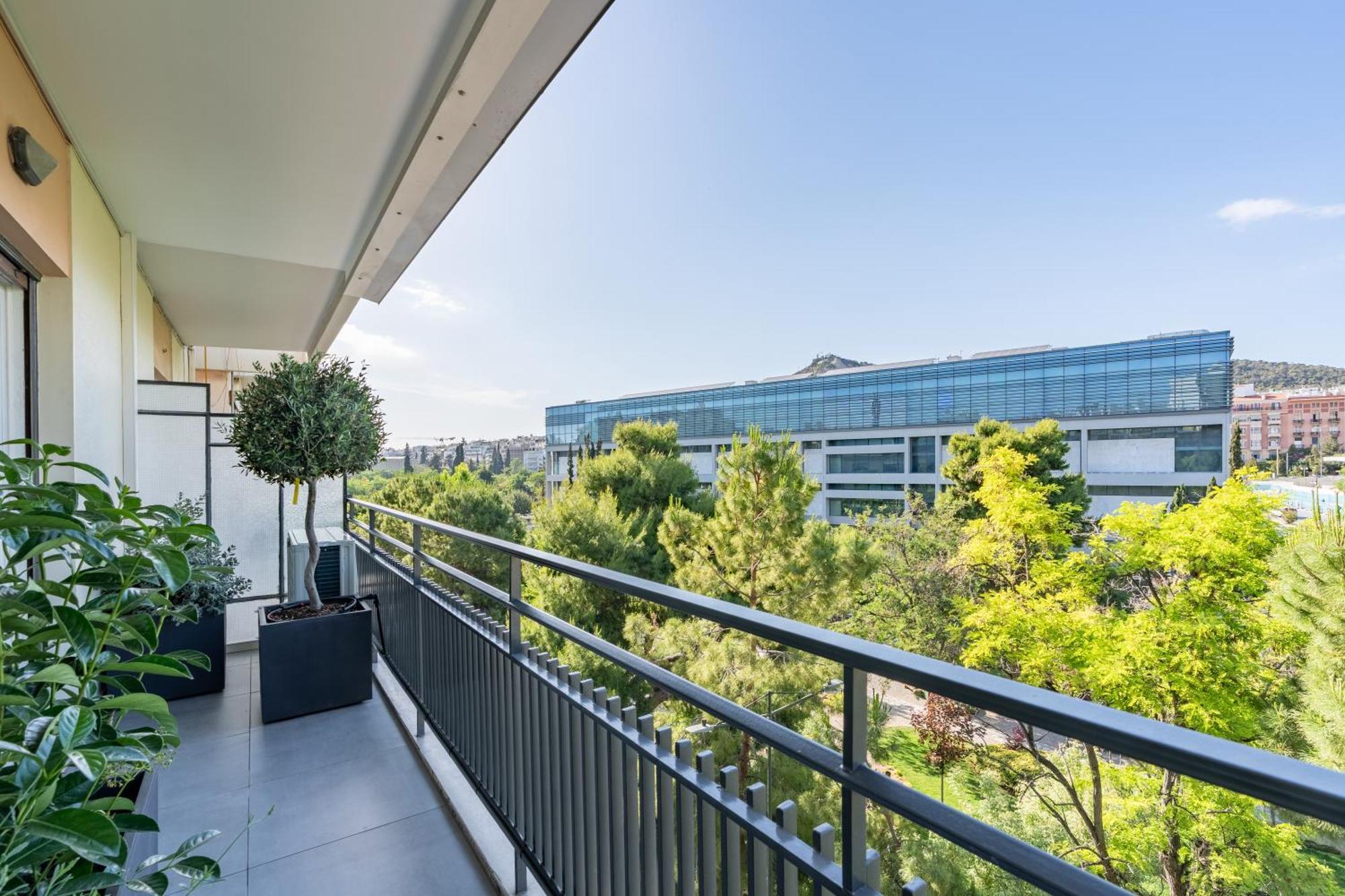 Athena Blue Lux Apartments 2Br 2Ba With City Skyline View, Near Kolonaki Exterior foto
