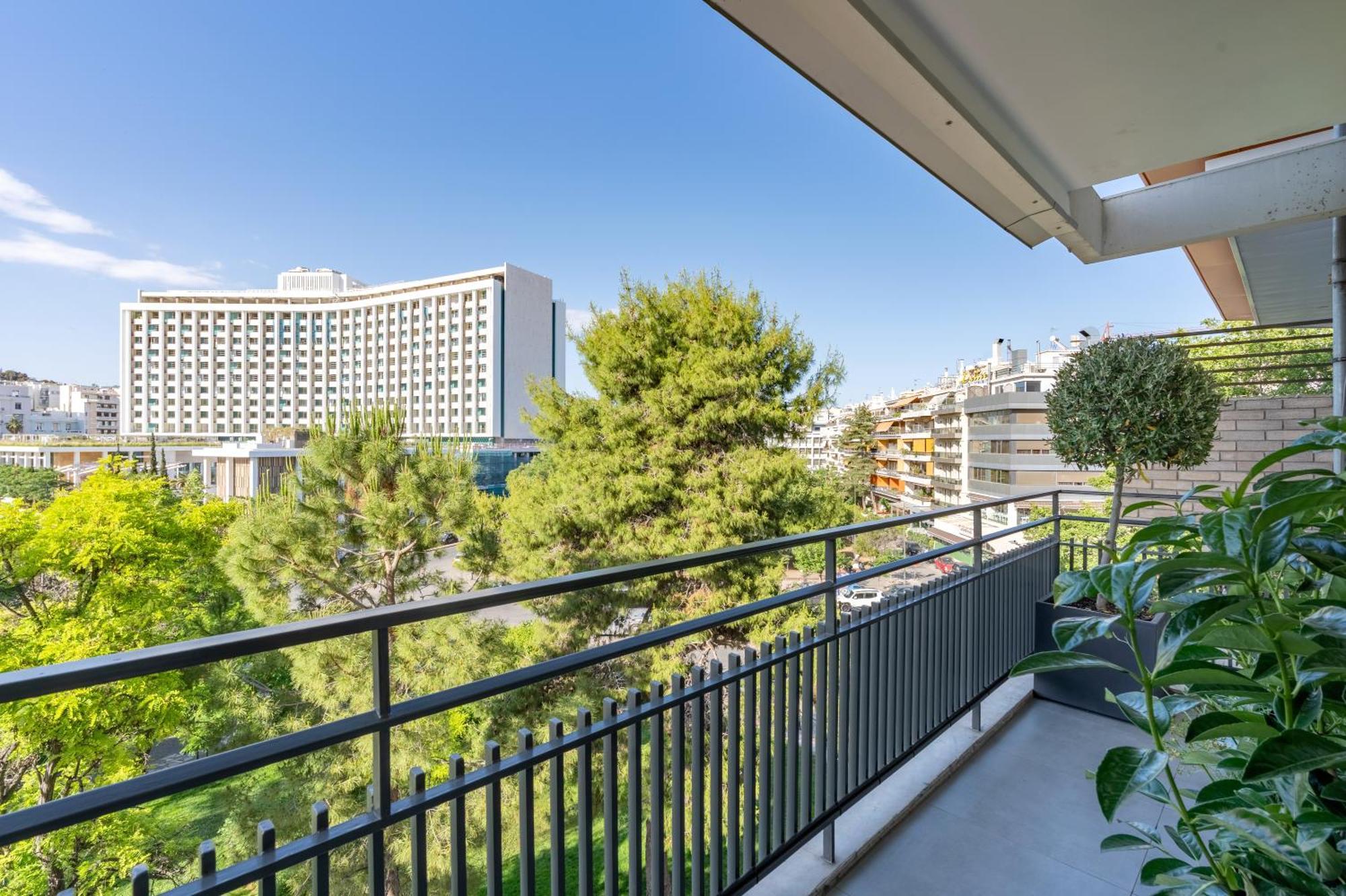 Athena Blue Lux Apartments 2Br 2Ba With City Skyline View, Near Kolonaki Exterior foto